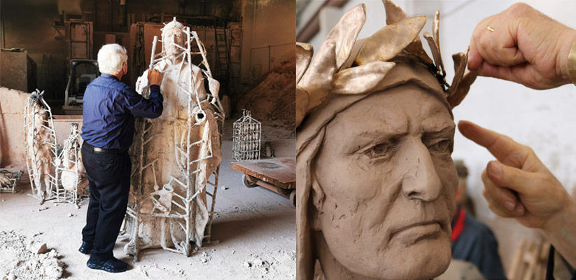 realizzazione statue in bronzo