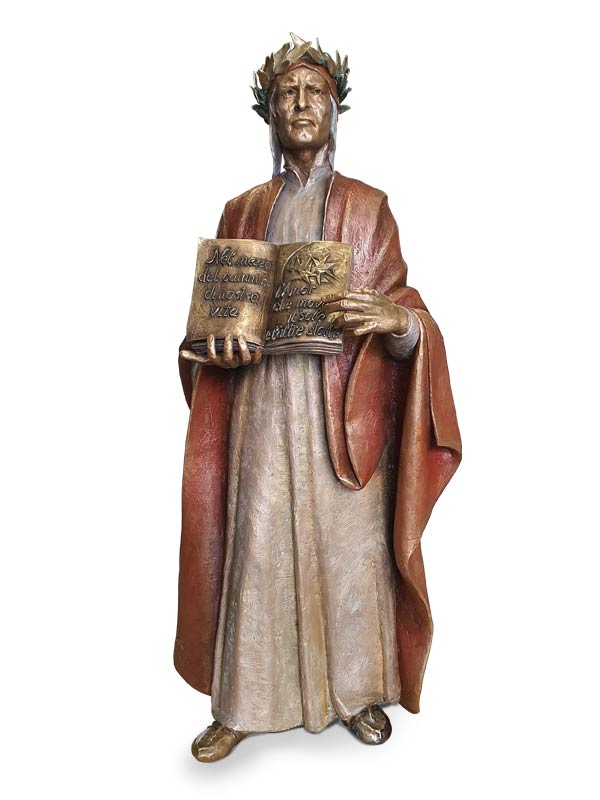Statua dante alighieri verona